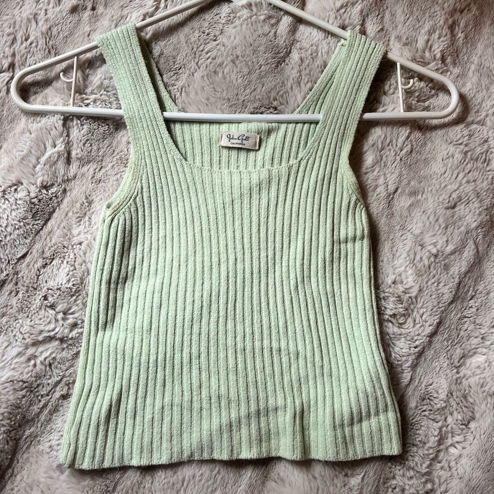 Brandy John Galt Green Tank